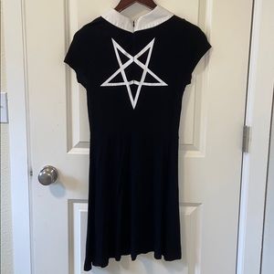 Used Disturbia Wednesday Adams dress